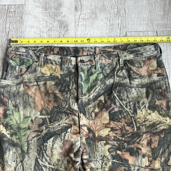 Wrangler Fleece Lined Camo Jeans Advantage Timber Size 46 X 32 - Picture 8 of 9